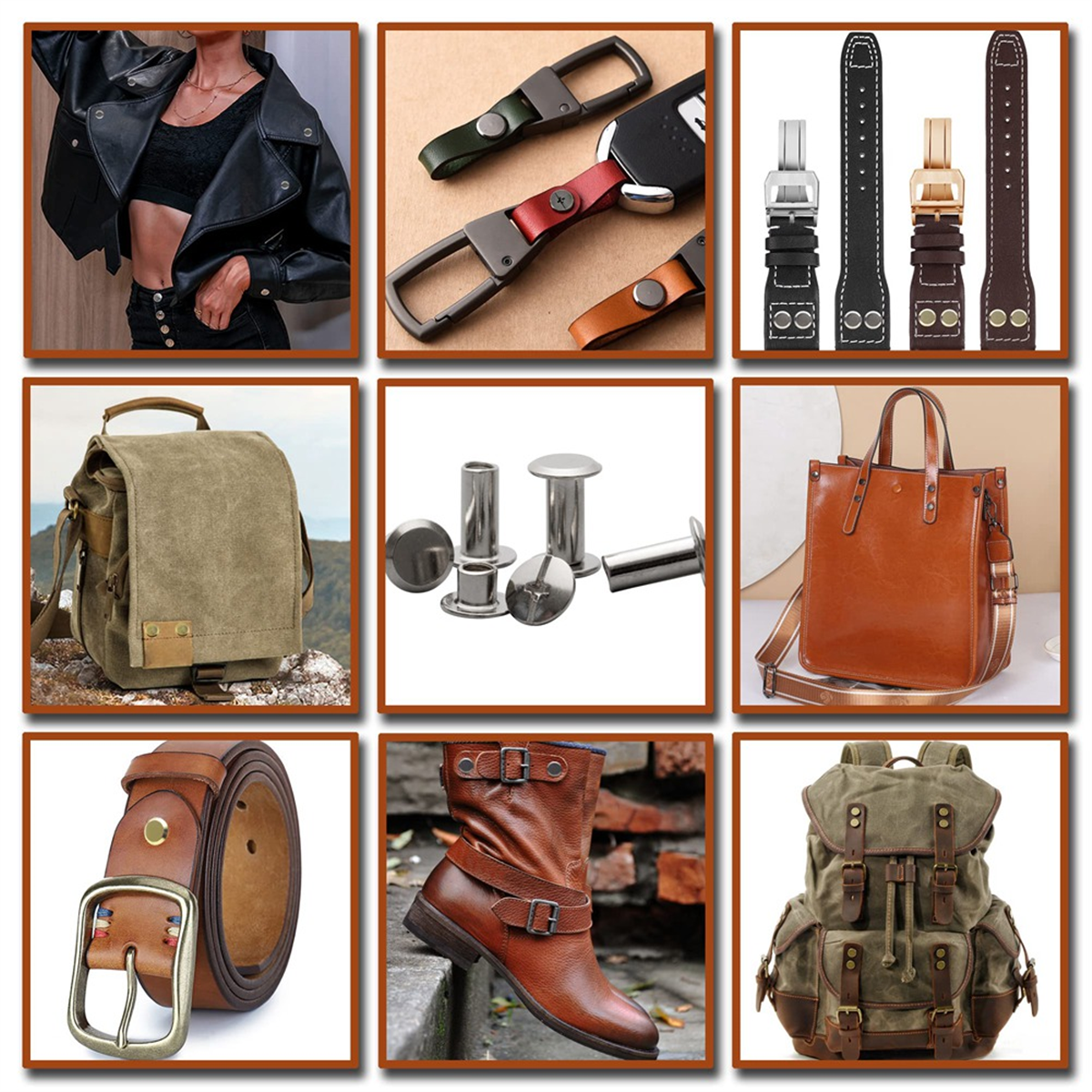 Chicago Screw Leather Rivets A - Worbla Thermoplastic 评论和价格