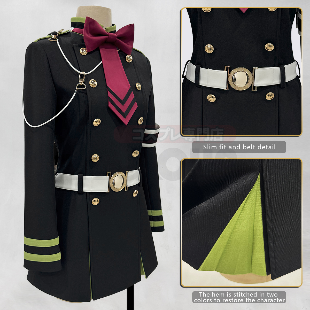 HOLOUN Seraph Of The End Anime - Cosplay Prop Bow 评论和价格