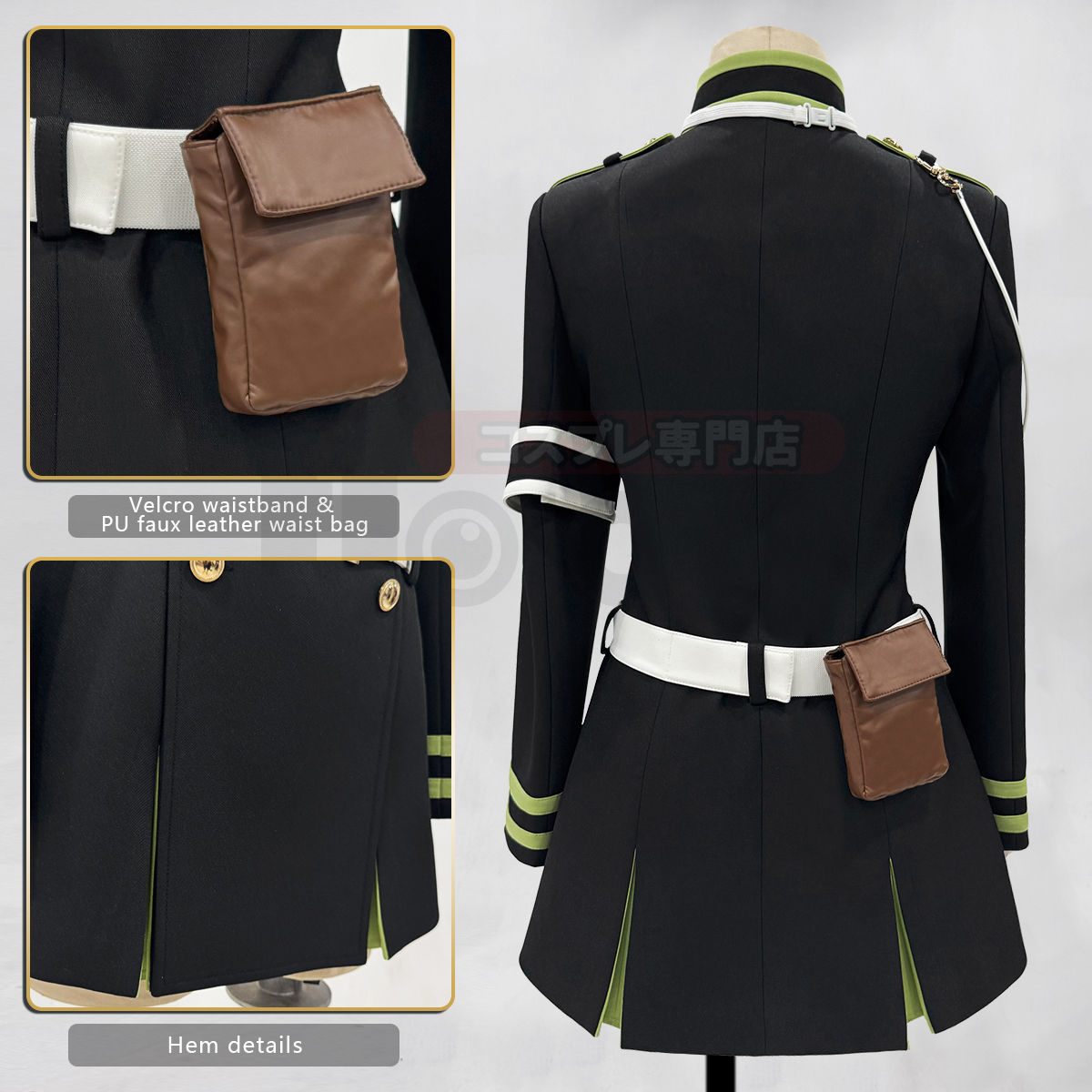 HOLOUN Seraph Of The End Anime - Cosplay Prop Bow 评论和价格