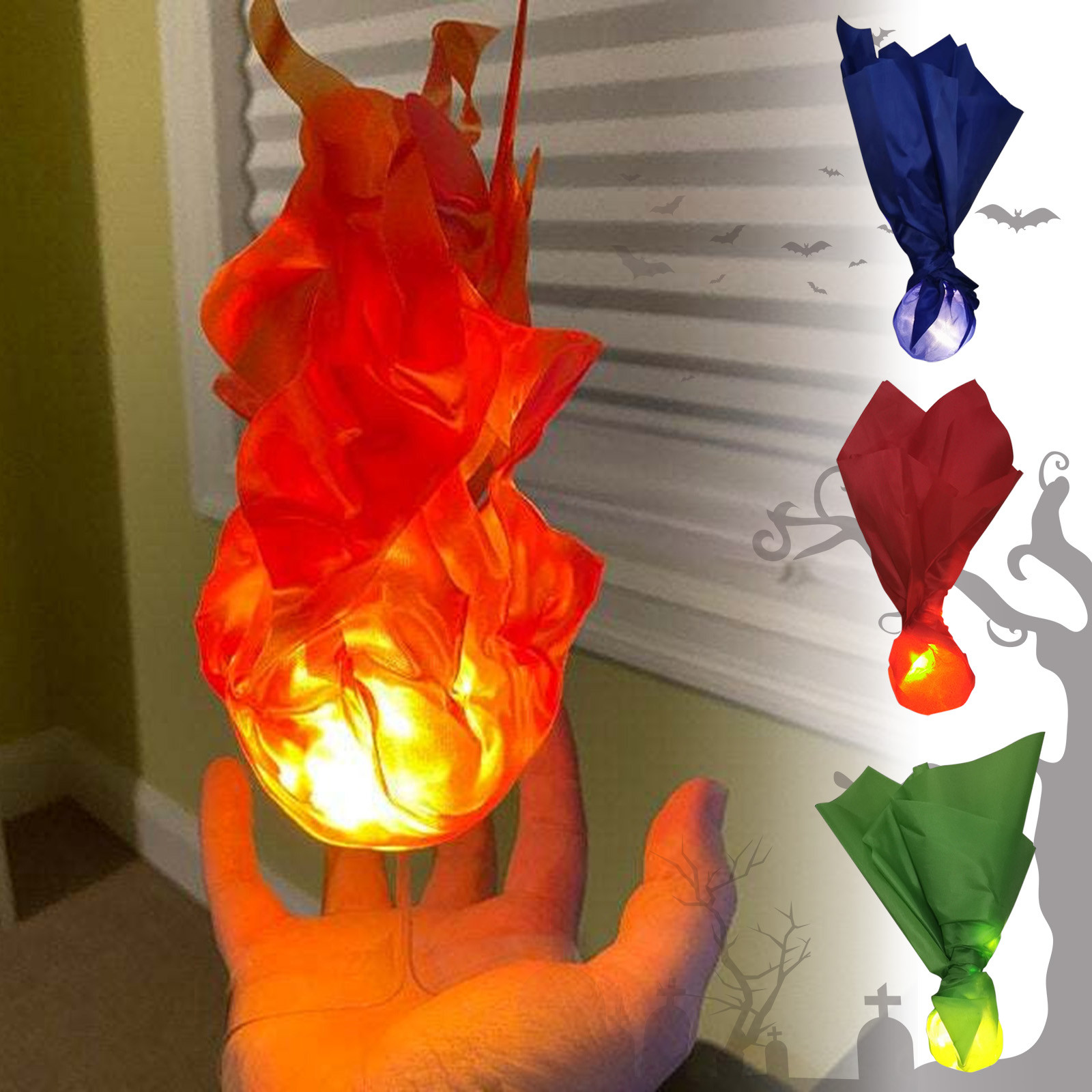 Halloween Decor Props Simulati - Cosplay Fireball Prop 评论和价格