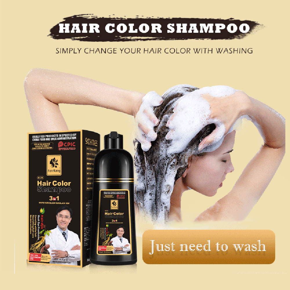 3 In 1 Instant Coloring Shampo - Hair Spray Color 评论和价格