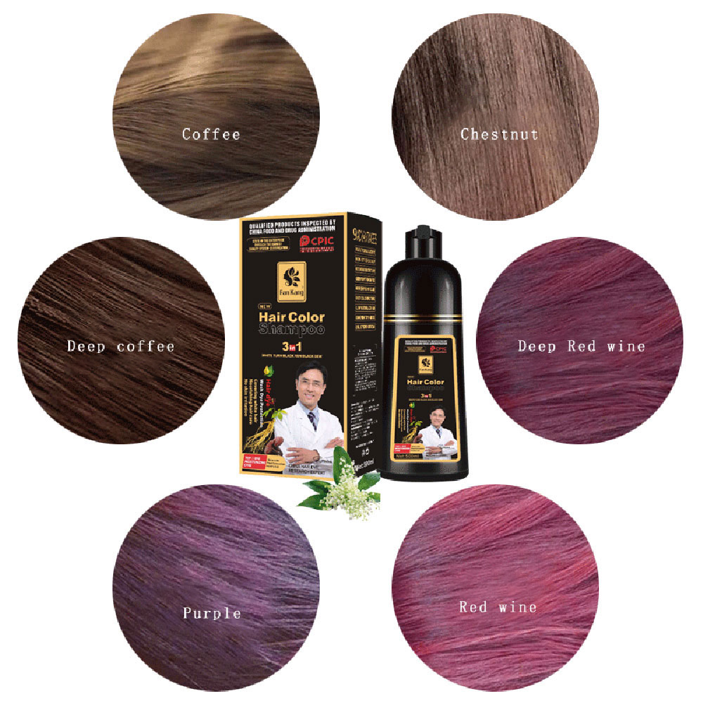 3 In 1 Instant Coloring Shampo - Hair Spray Color 评论和价格