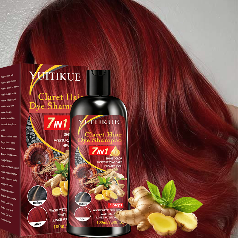 7 IN 1 Claret Hair Color Shamp - Hair Spray Color 评论和价格