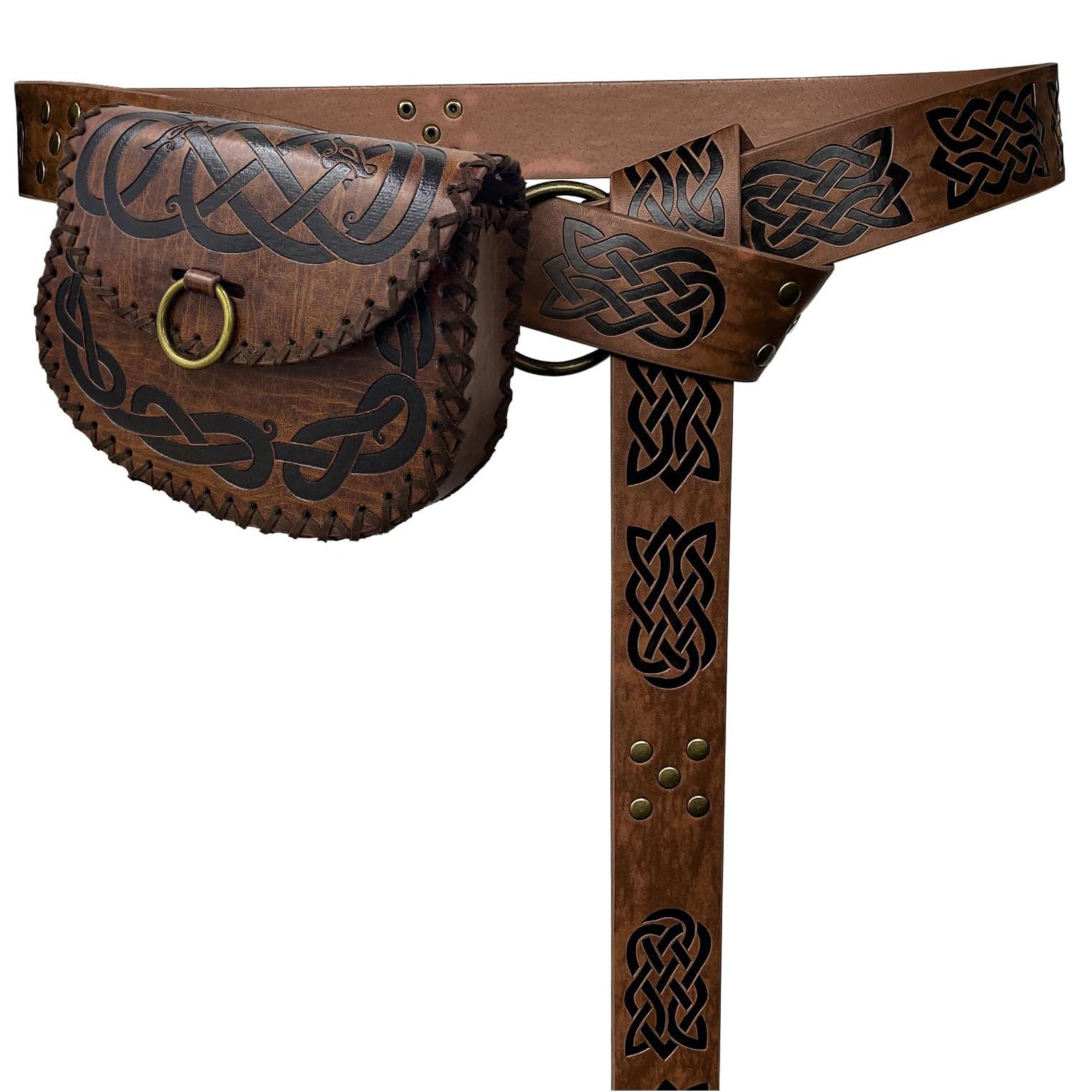 Medieval Viking Embossed Leath - Cosplay Prop Patterns 评论和价格