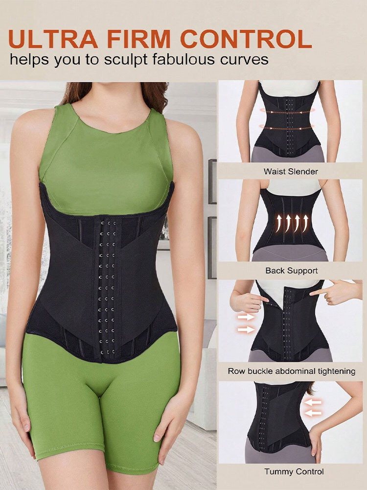 U-shaped Waist Trainer Corset  - Boning Corset Steel 评论和价格