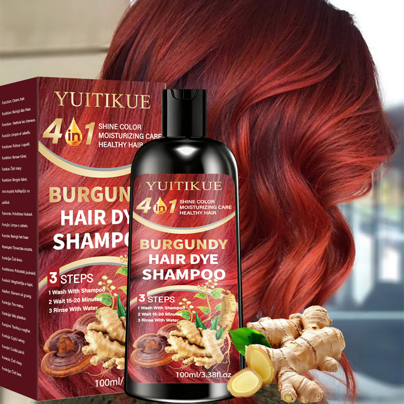 YUITIKUE 4 In 1 Burgundy Hair  - Hair Spray Color 评论和价格