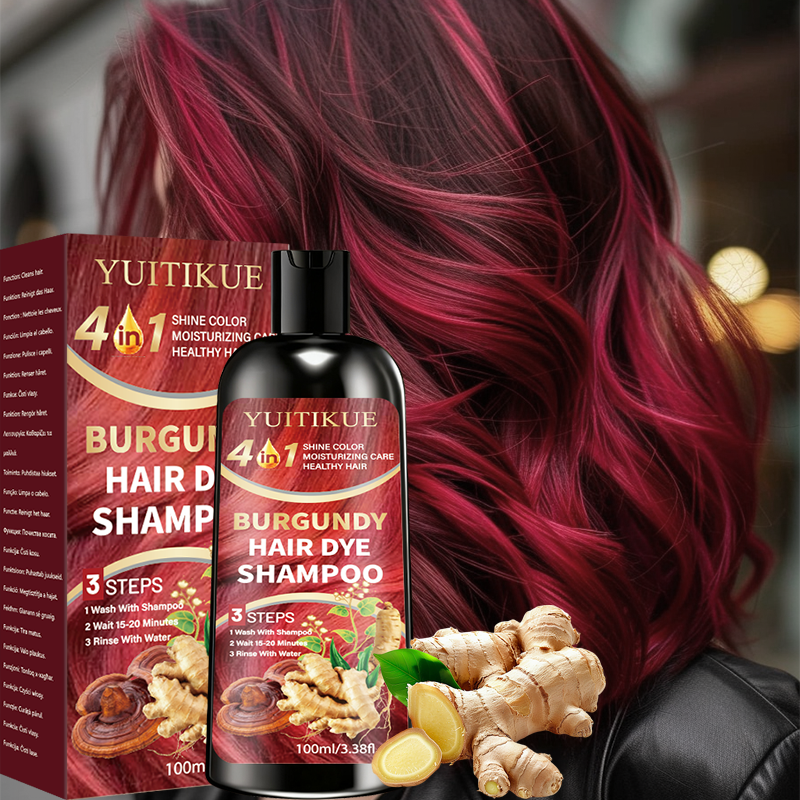 YUITIKUE 4 In 1 Burgundy Hair  - Hair Spray Color 评论和价格