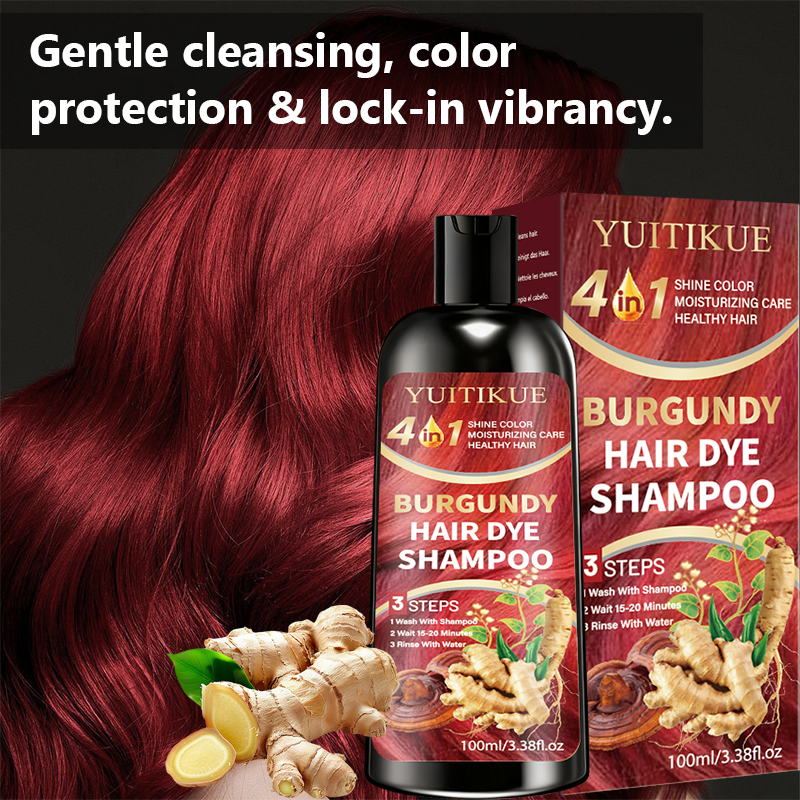 YUITIKUE 4 In 1 Burgundy Hair  - Hair Spray Color 评论和价格