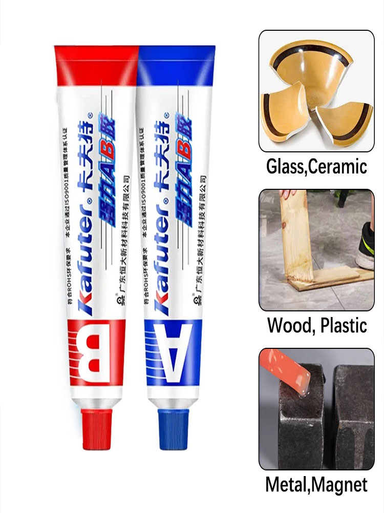 2PCS A+B Epoxy Resin Contact A - Contact Cement Glue 评论和价格