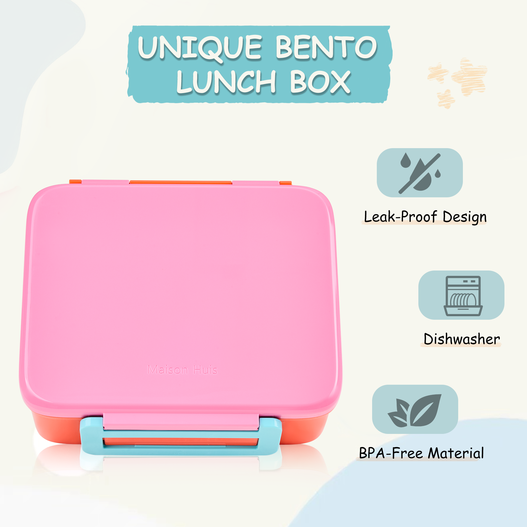 Bento Lunch Box for Kids with  - Worbla Thermoplastic 评论和价格