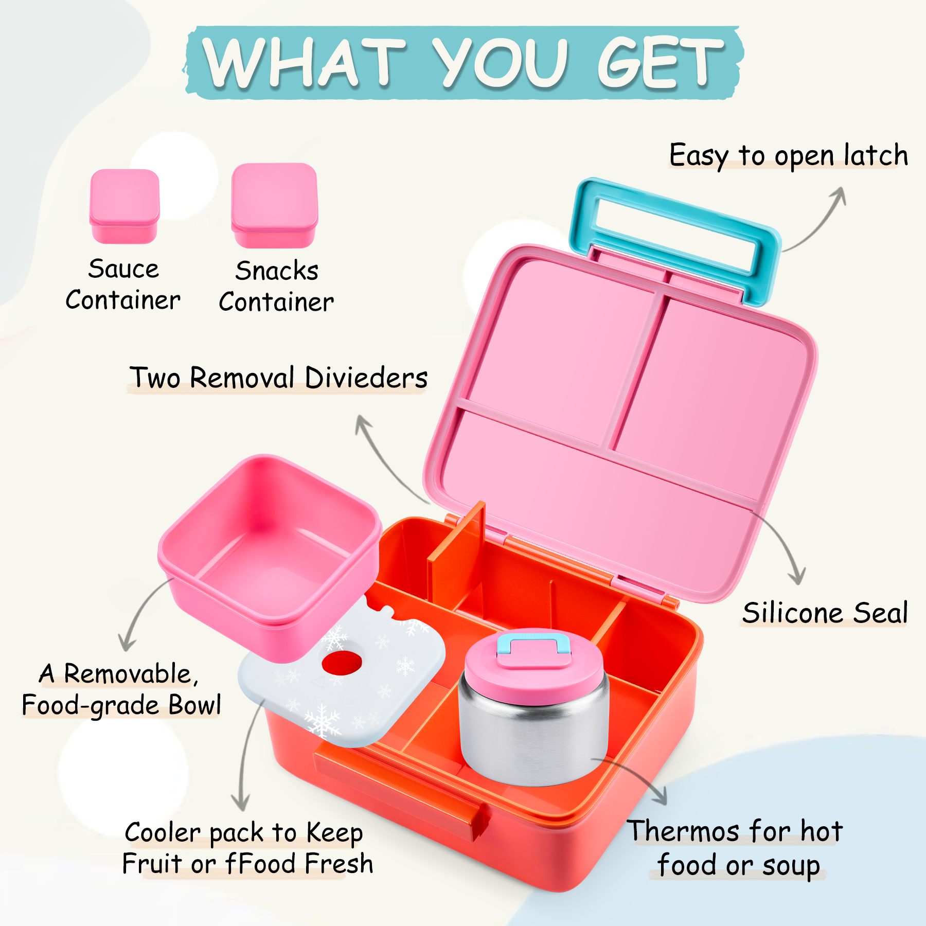 Bento Lunch Box for Kids with  - Worbla Thermoplastic 评论和价格