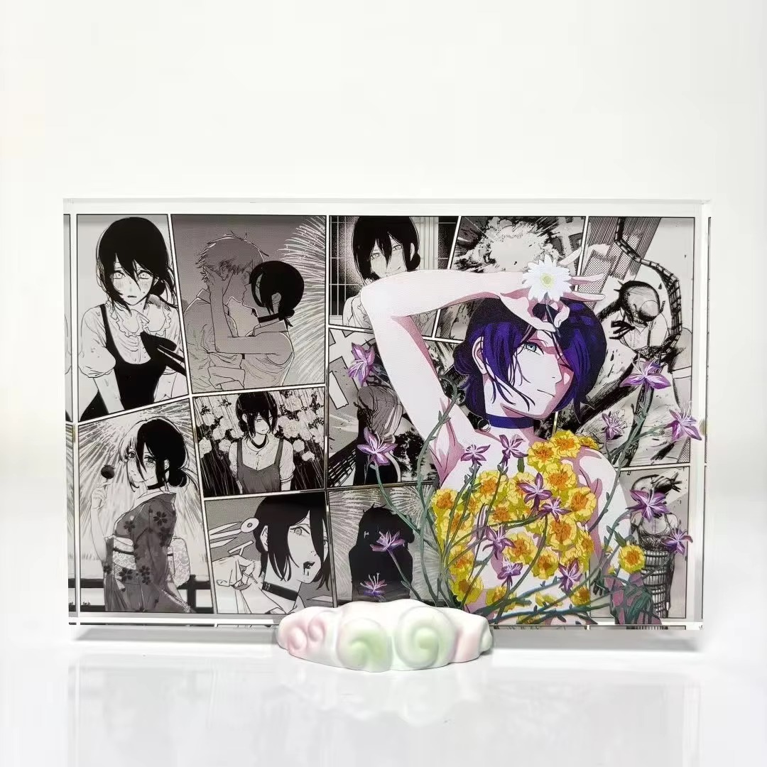 Anime Figure Denji and Reze Ac - Anime Cosplay Prop 评论和价格