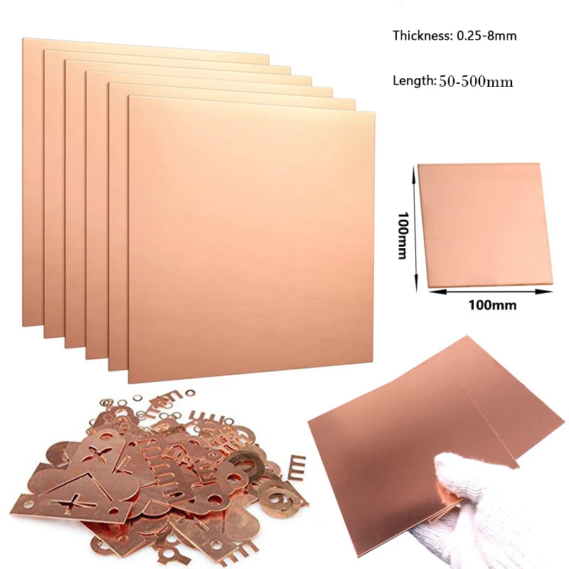 1pcs Copper Sheet Thick 0.25mm - Worbla Thermoplastic 评论和价格