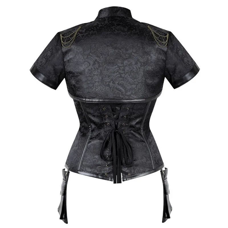 Medieval Women Overbust Corset - Boning Corset Steel 评论和价格