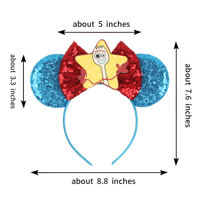 New Cute Disney Mouse Ears Hea - Cosplay Prop Bow 评论和价格