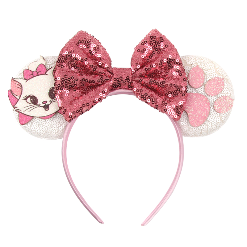 New Cute Disney Mouse Ears Hea - Cosplay Prop Bow 评论和价格